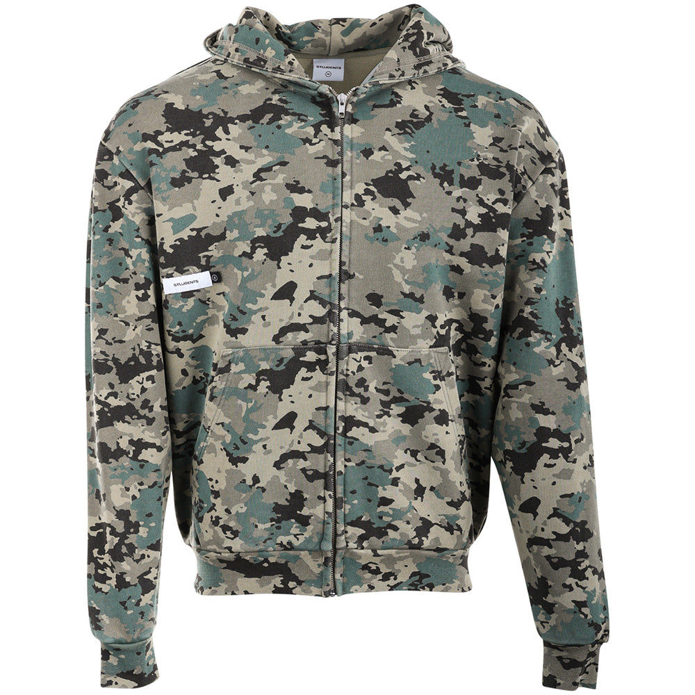 Grantsville Camo Hooded Jacket