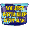 Dazed And Confused Keep Livin' Man Mallet Headcover - Fairway Styles