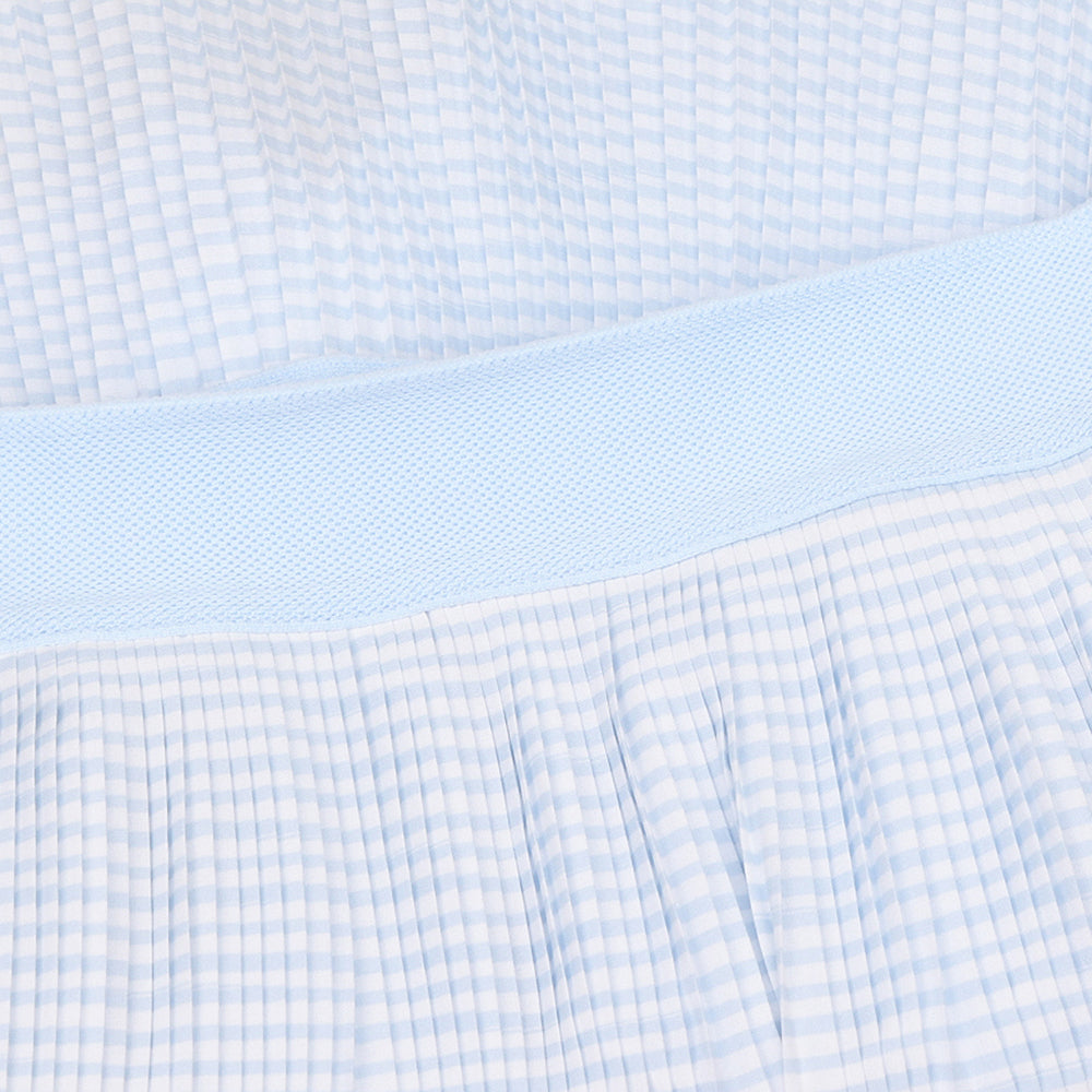 Women's Mickey Bunker Stripes Micro Pleat Skort