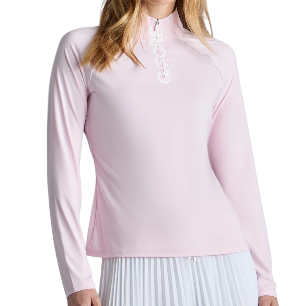 Women's Silky Tech Nylon 1/4 Zip Mid Layer