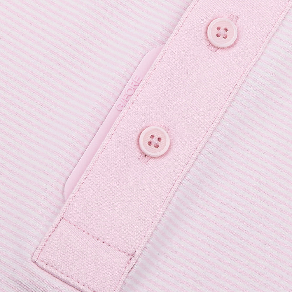 Feeder Stripe Fine Tech Jersey Polo