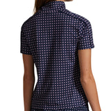 Women's Slim Fit Stretch Jersey 1/4 Zip Polo