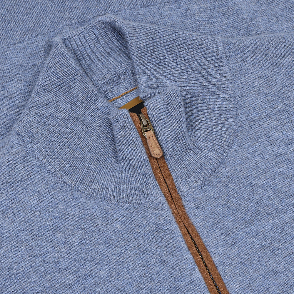 Washable Cashmere 1/4 Zip Pullover