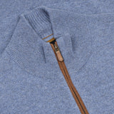 Washable Cashmere 1/4 Zip Pullover