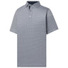 Citrus Print Lisle Polo