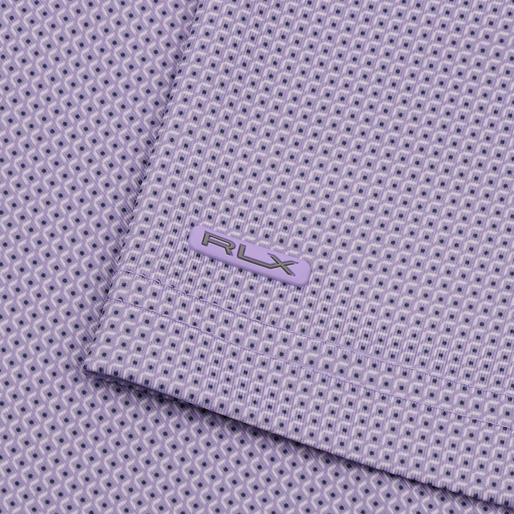 Lightweight Airflow Knit Printed Polo