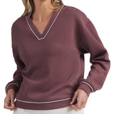 Women's Cloudspun Fleece V-Neck Sweatshirt