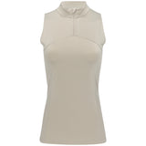 Women's Tiana Print Sleeveless 1/4 Zip Top