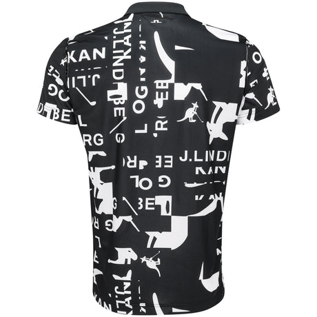 Miro Print 1/4 Zip Polo - Fairway Styles