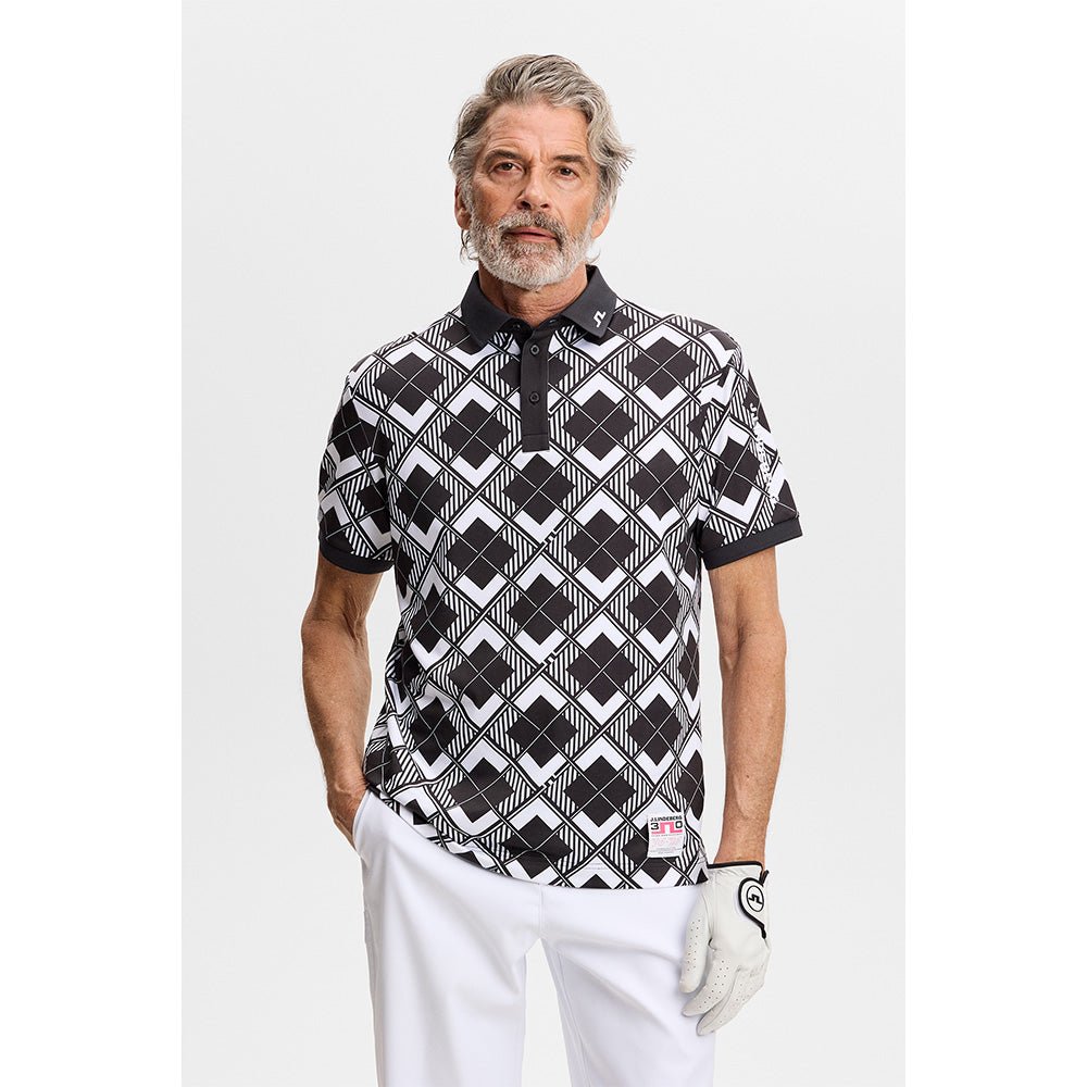 30Y Tour Tech Argyle Polo