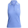 Women's Active Cable Sleeveless 1/4 Zip Polo - Fairway Styles