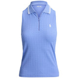 Women's Active Cable Sleeveless 1/4 Zip Polo - Fairway Styles