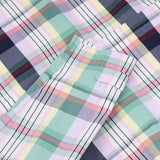 Women's Plaid Hooded Rain Jacket