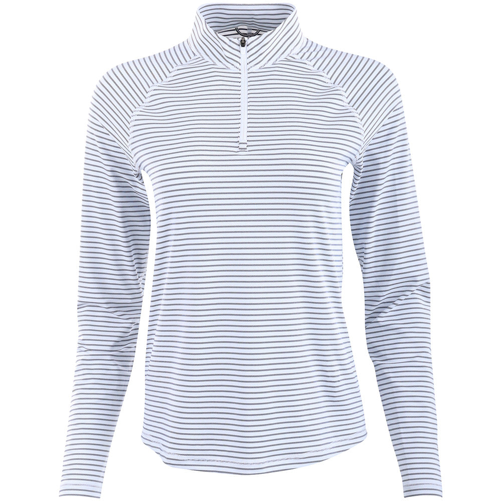 Women's UV Stripe 1/4 Zip Pullover