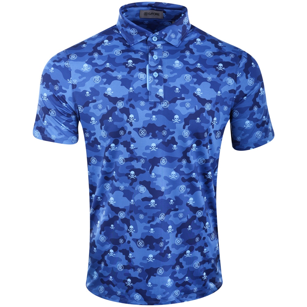 Icon Camo Tech Stretch Jersey Polo