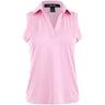 Women's Air Tech Sleeveless Scallop Placket Polo