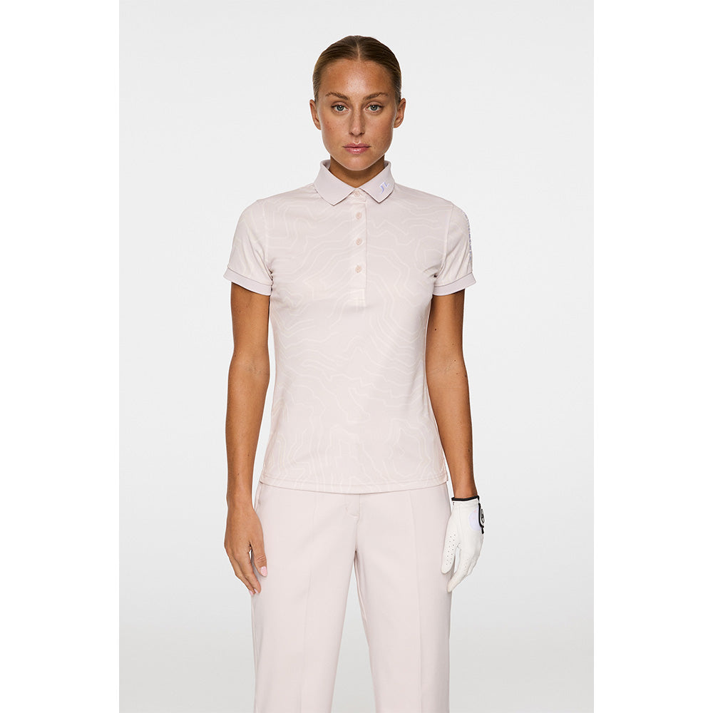 Women's Tour Tech Print Polo