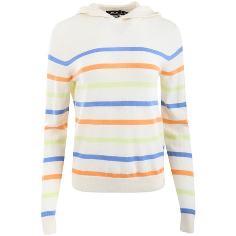 Women's Striped Cashmere Hoodie - Fairway Styles