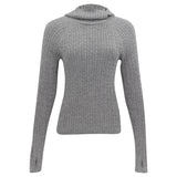 Women's Cable - Knit Snood Pullover - Fairway Styles
