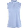 Women's Sleeveless 1/4 Zip Mock Neck Shirt - Fairway Styles