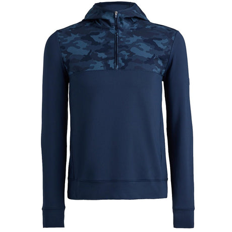 Camo Brushed Back Tech Terry 1/4 Zip Hoodie