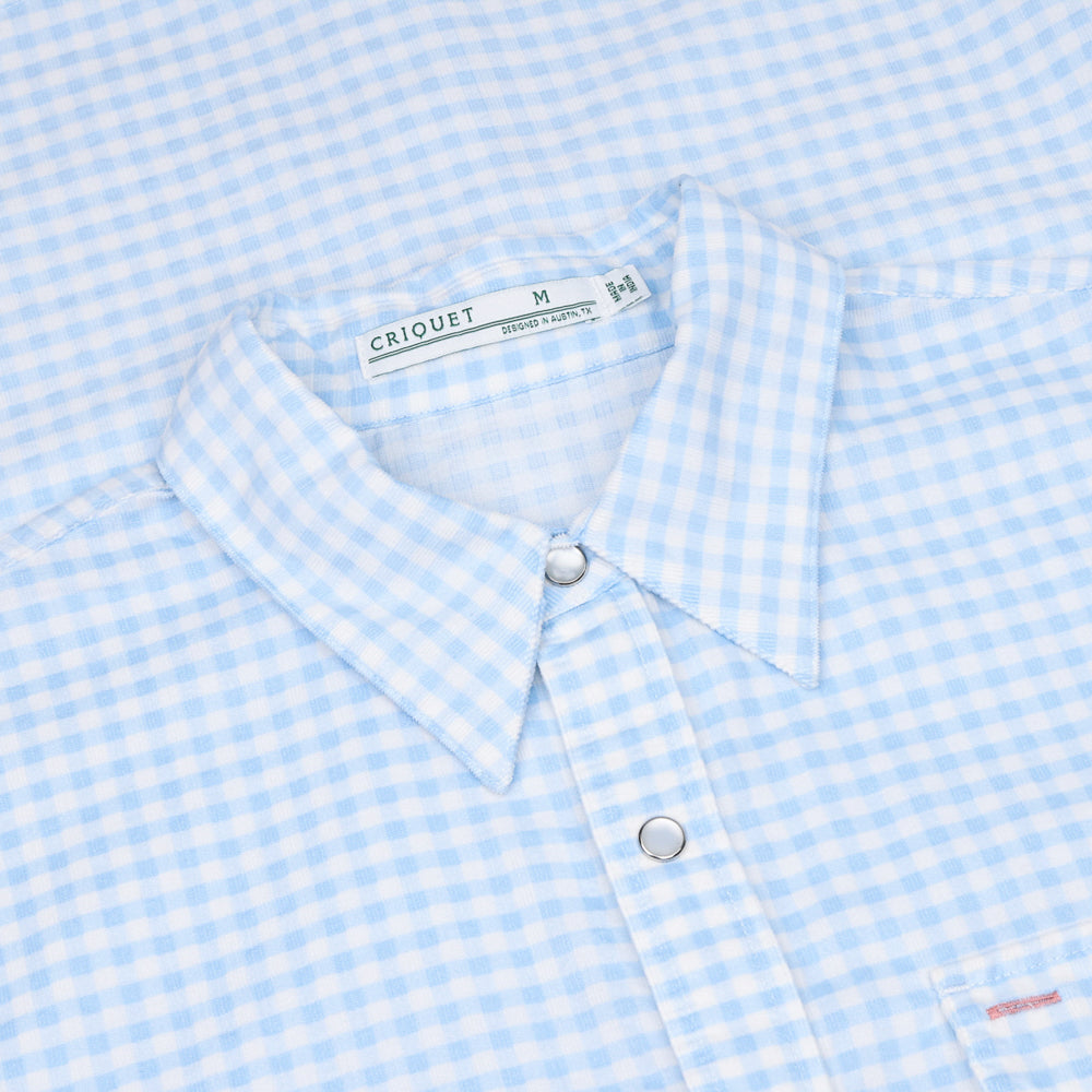 Corduroy Pearl Snap Shirt
