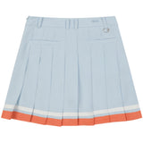 Women's Color Tipping Pleats Skort