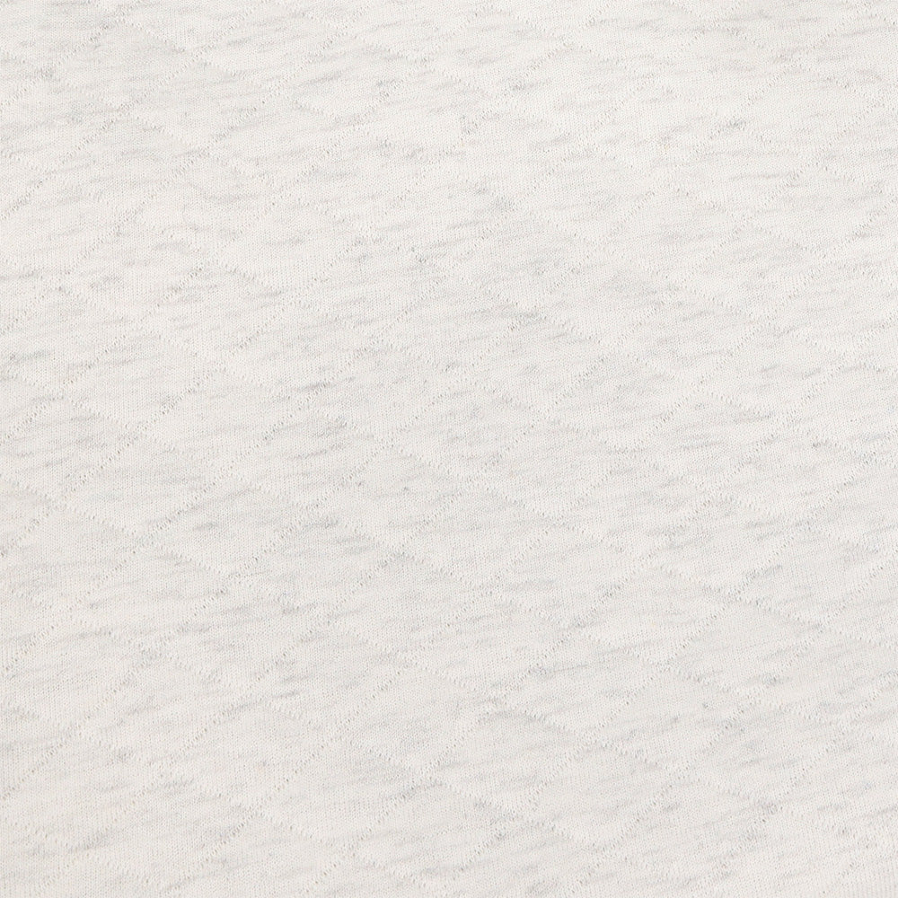 Quilted Double-Knit 1/4 Zip Mock Neck Sweatshirt