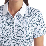 Women's Floral Burst Polo - Fairway Styles
