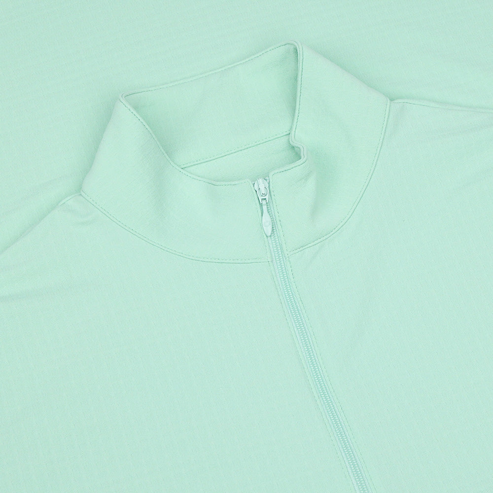 Women's 1/4 Zip Mock Neck Pullover - Solid