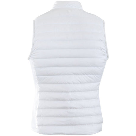Women's V-Down Quilted Stretch Tech Interlock Vest