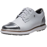 Women's Traditional Cap Toe Spikeless Golf Shoes