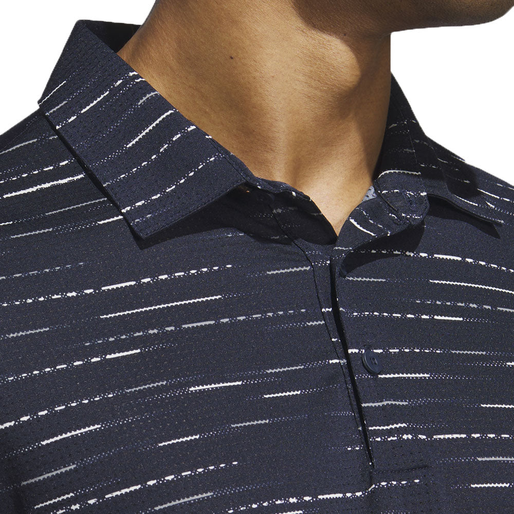 Ultimate365 Mesh Glimmer Print Polo