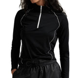 Women's Stretch Jersey 1/4 Zip Pullover