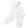 Women's Check Ribbon Socks