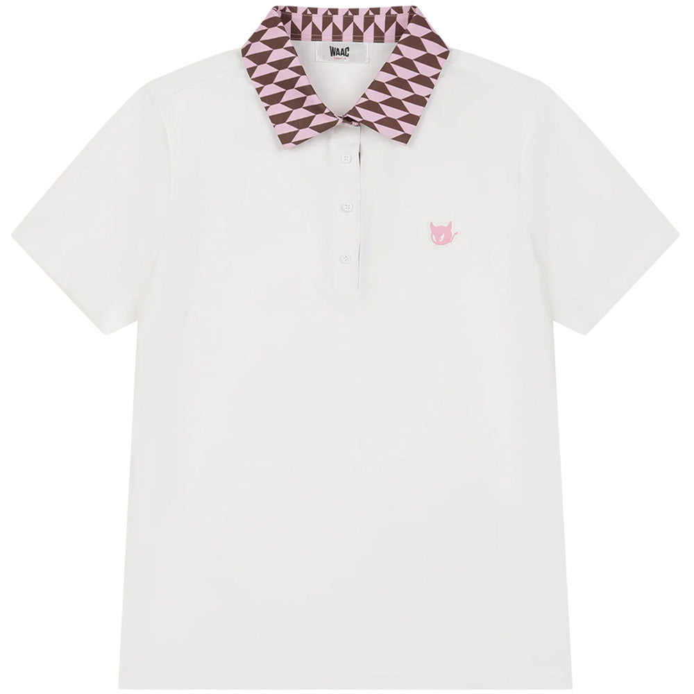 Women's Optic Block Collar Polo
