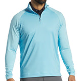 Tonal Dot Block 1/4 Zip Mid Layer