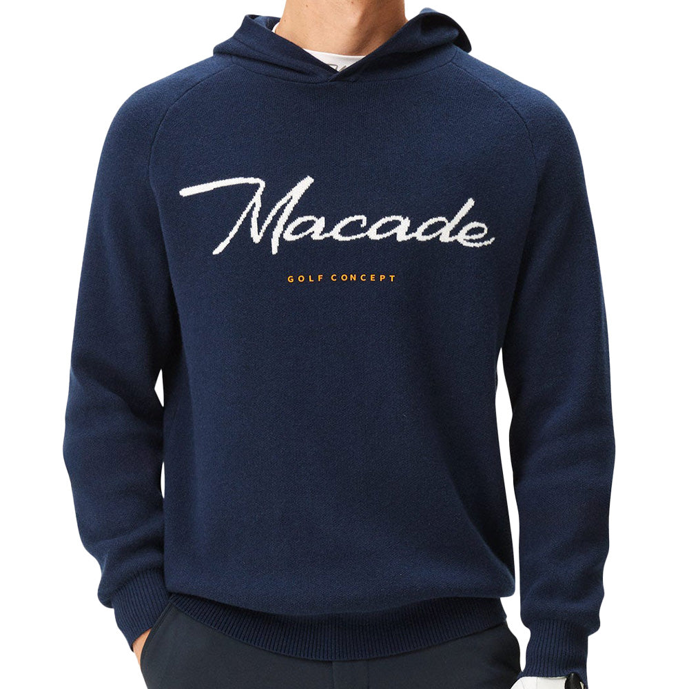 Signature Knit Hooded Pullover