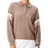 Women's Lite Knit Polo Sweater