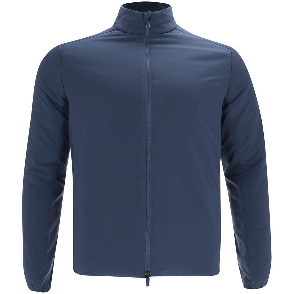 Jersey-Paneled Stretch Jacket