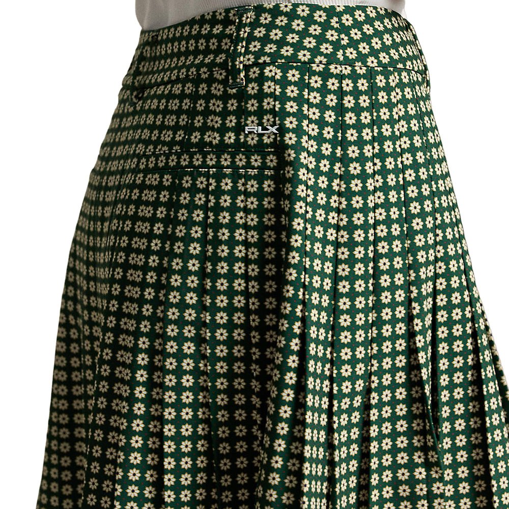 Women's Geo-Print Pleated Performance 15" Skort