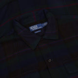 Classic Fit Plaid Twill Long Sleeve Workshirt