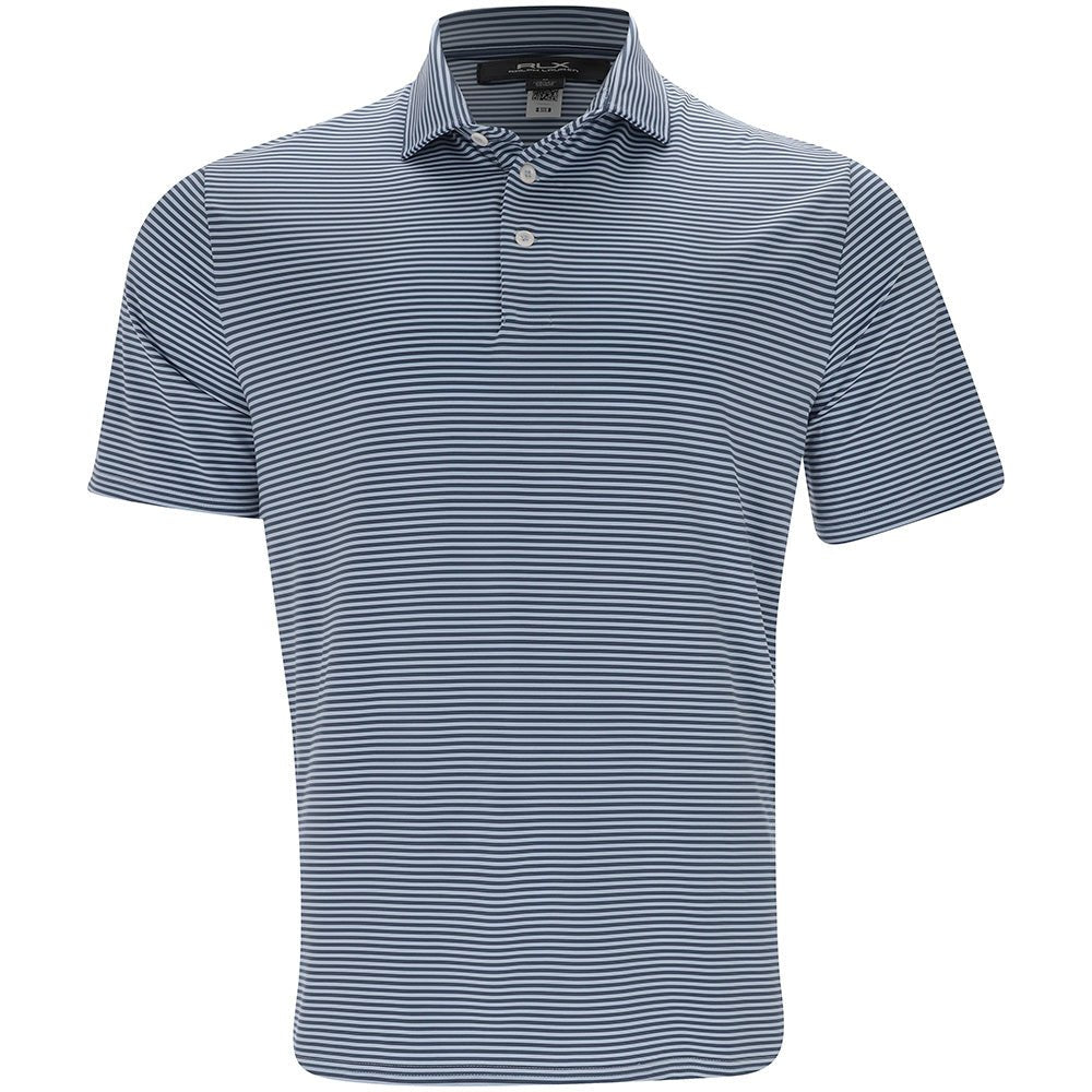 Classic Fit Performance Polo - Striped - Fairway Styles