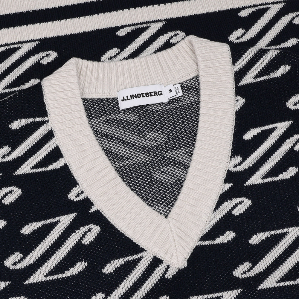 Anton Jacquard Knit Vest