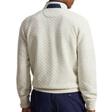 Quilted Double Knit 1/4 Zip Pullover