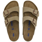 Arizona Soft Footbed Suede Leather Shoes - Fairway Styles