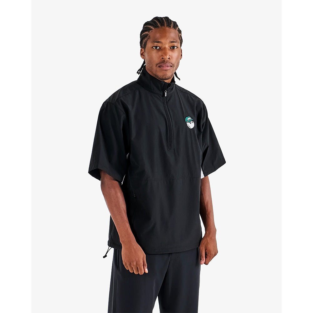 Pine Short Sleeve 1/2 Zip Windshirt