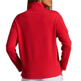 Women's Long Sleeve Mock Neck Top - Popcorn Stitch - Fairway Styles