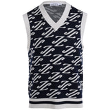 Anton Jacquard Knit Vest