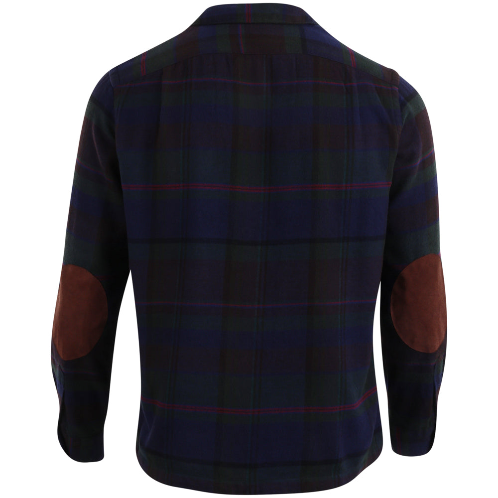 Classic Fit Plaid Twill Long Sleeve Workshirt